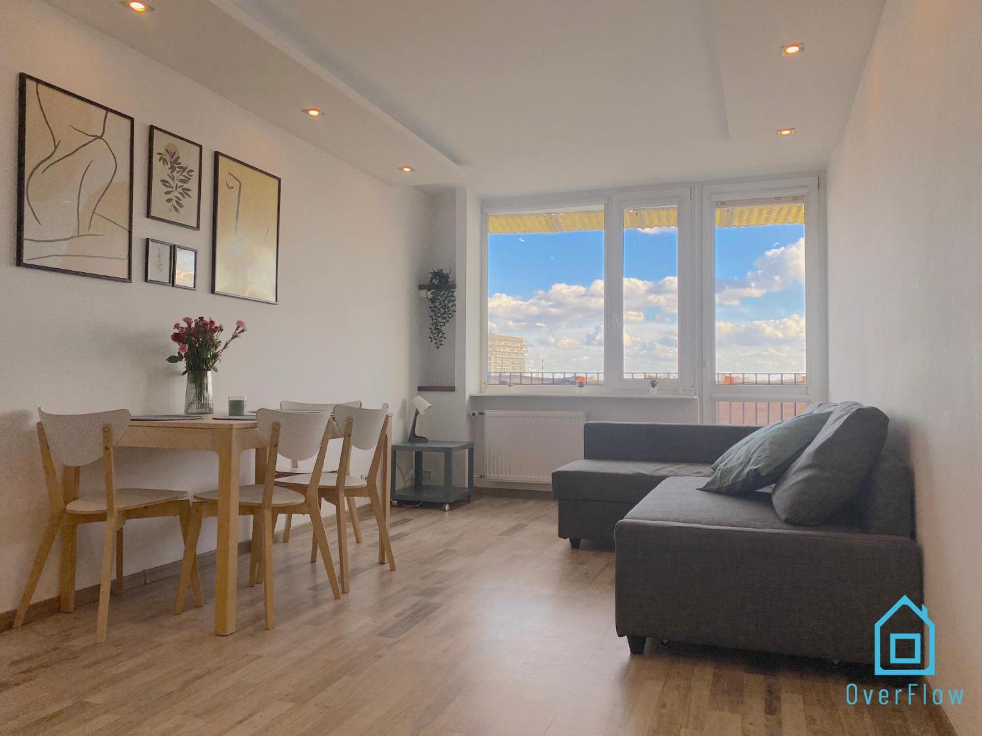Wave Apartment With Amazing View- 2 Km To Baltic Sea Gdansk Ngoại thất bức ảnh