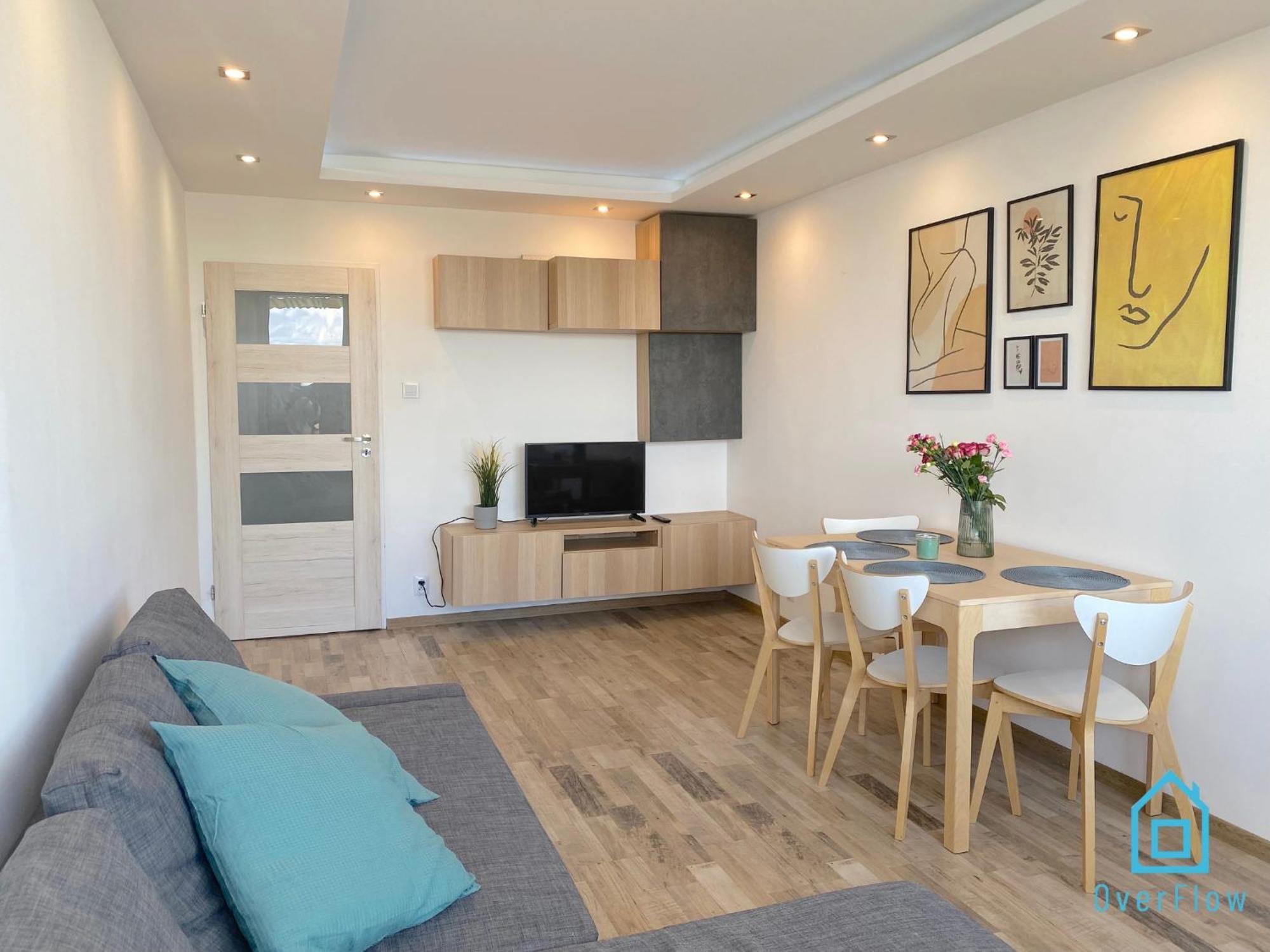 Wave Apartment With Amazing View- 2 Km To Baltic Sea Gdansk Ngoại thất bức ảnh